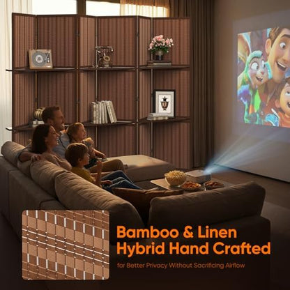 JOSTYLE Bamboo Room Divider - Image 3