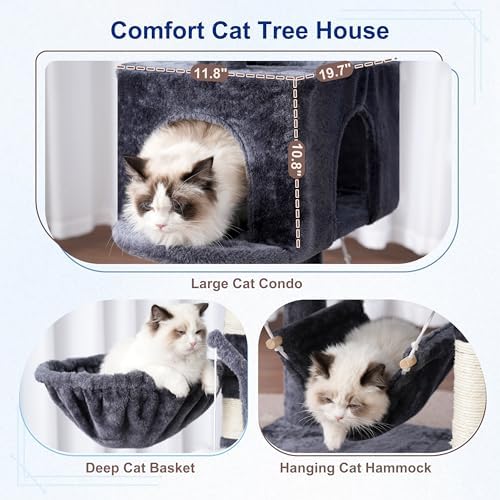 Gitelsnour Cat Tree, Big Hammock GCT020G - Image 4