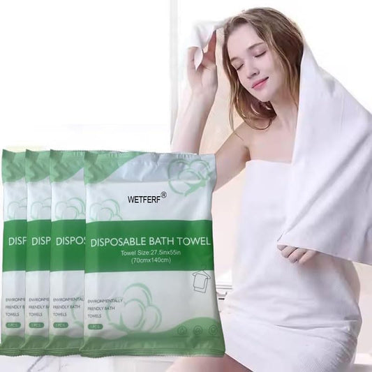 10 Pack Disposable Bath Towels Large 55"x27.5" Thick by Unknown