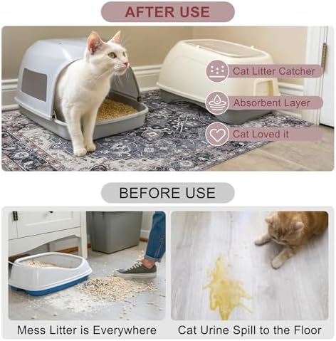 BEAUTYZOO Cat Litter Mat, Waterproof - Image 4