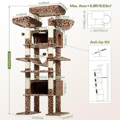 Globlazer Giant Tall Heavy Duty Cat Tower - Image 6