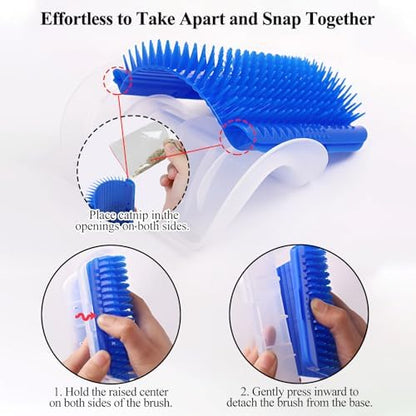 Kingtree Cat Wall Scratcher Self Groomer - Image 4