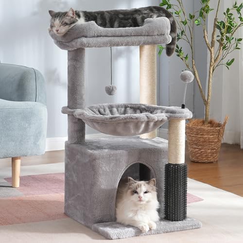 Cat Tree 32” Small Cat Tower by Pawfessor