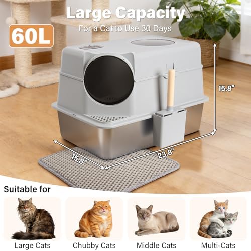 Stainless Steel Litter Box - Image 2