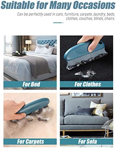 Pet Hair Remover Brush, Double Zigzag Teeth - Image 4