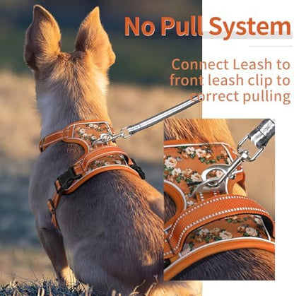 HEELE Dog Harness, No Pull Adjustable Padded Reflective Harness - Image 3