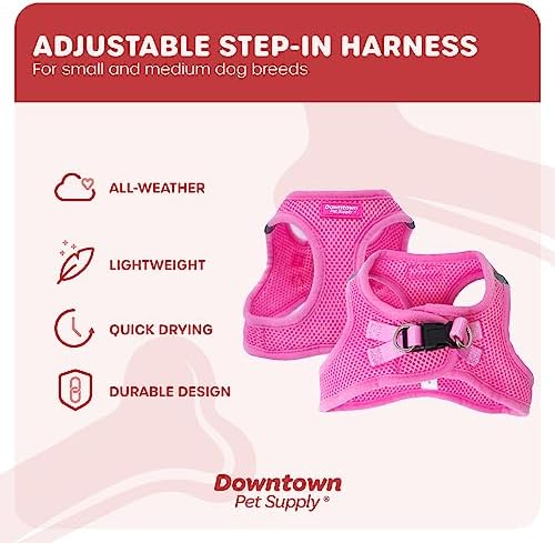 Downtown Pet Supply Step-in Dog Harness – No Pull, Adjustable Padded Mesh - Image 3