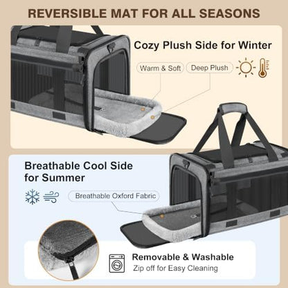 Soft Sided Cat Carrier for Anxious Pets - Image 5