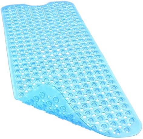 Bathtub and Shower Mats, 40x16 Inch Extra Large Non Slip Soft Bath Tub Mat by Linoows