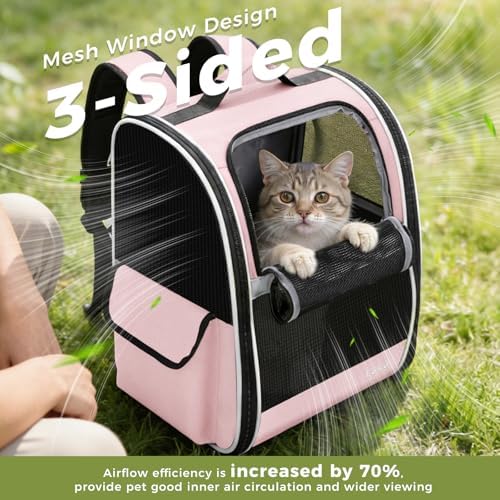 Lekereise Cat Backpack Carriers, Dog Carrier Backpacks - Image 2
