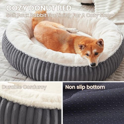 33 inches Calming Donut Dog Bed - Image 2