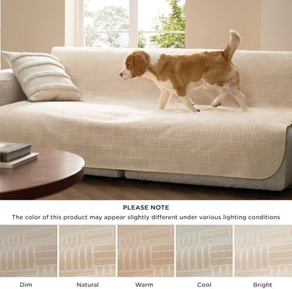Bedsure Waterproof Couch Cover for Sofa and Dogs Quick Drying - Image 6