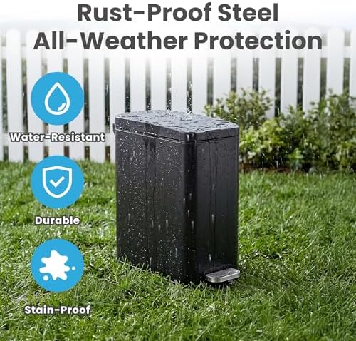 iTouchless 3 Gallon / 12L Dog Poop Trash Can - Image 4