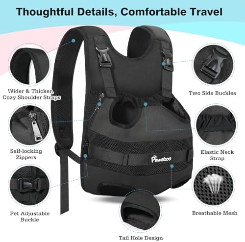 Pawaboo Pet Front Carrier Backpacks - Image 2