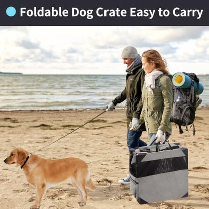 Zikopomi 36 Inch Portable Soft Foldable Dog Crate - Image 2