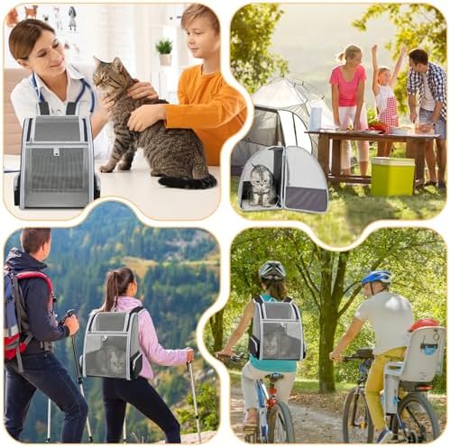 Cat Backpack Carrier Large Pet Backpack - Image 7