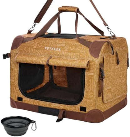 Extra Large Cat Carrier Soft Sided, Portable Small Dog Carrier by Petseek