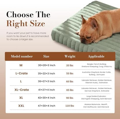 Extra Large Orthopedic Dog Crate Bed - Image 5