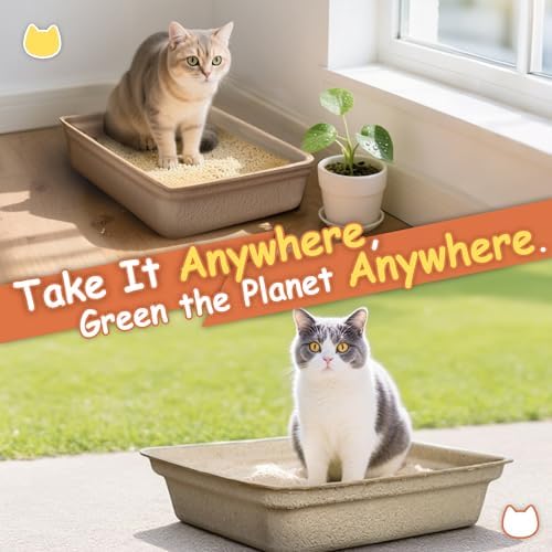 Disposable Litter Boxes for Cats Leak-Proof: 3/6/9/20/32-Pack Odor Control - Image 6