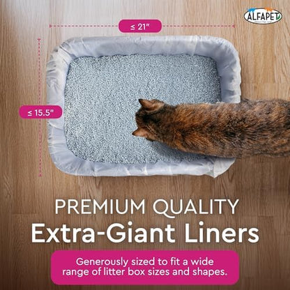 Alfapet Elastic Cat Litter Box Liners - Image 3