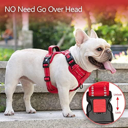 PoyPet No Pull Dog Harness, Reflective Vest - Image 2