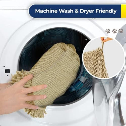 Muddy Mat Doggy Dryer, Highly Absorbent Microfiber Washable Dog Shammy Quick - Image 6