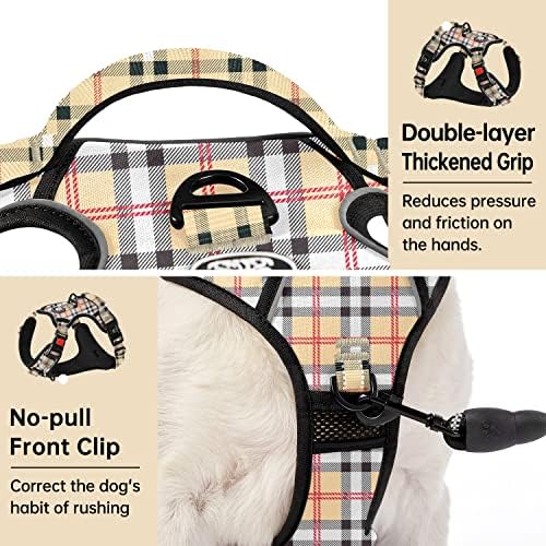 IVY&LANE No Pull Dog Harness for Medium Dogs, Reflective Dog Vest Harness - Image 5