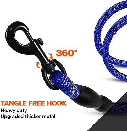 Taglory Rope Dog Leash for Medium Large Dogs, 6 FT Padded Handle - Image 6