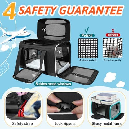 Petskd Top-Expandable Small Pet Carrier - Image 6