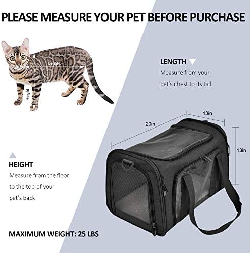 Henkelion Large Soft Sided Cat and Pet Carrier - Image 4