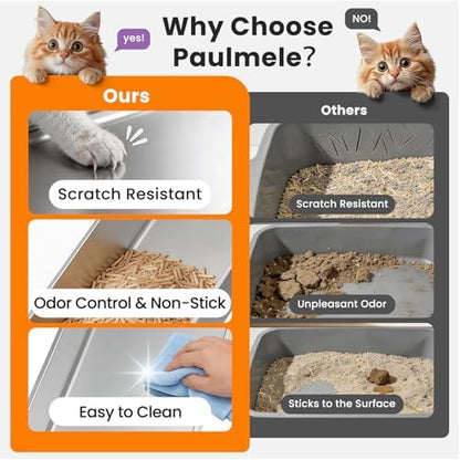 XXL Stainless Steel Sifting Litter Box - Image 2