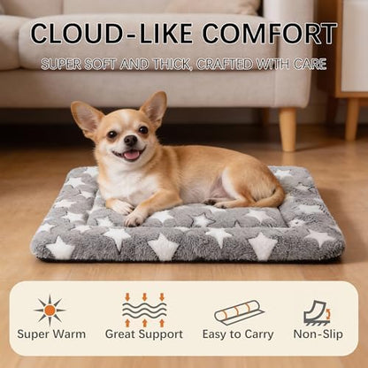 Dog Bed Mat, Reversible Crate Pad, Machine Washable - Image 3