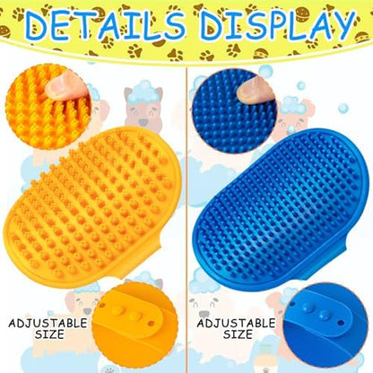 Ponpon 3PCS Dog Bath Brush - Image 6