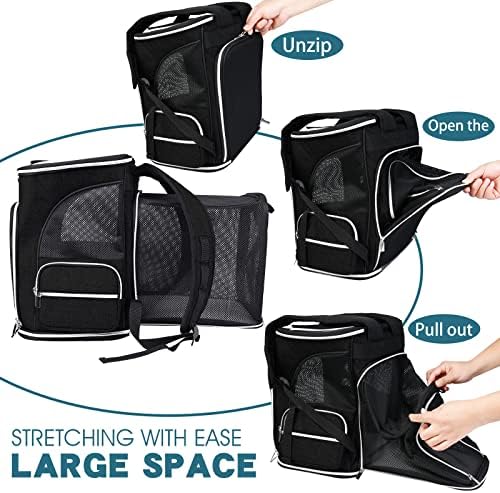 BAGLHER Expandable Pet Carrier Backpack，Pet Backpack - Image 2