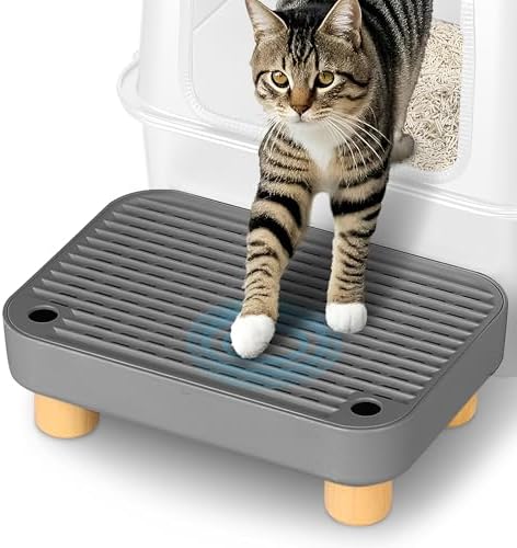 Litter Box Step, Litter Box Ramp/Catcher by Aothey