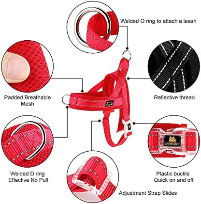 Plutus Pet No Pull Dog Harness for Large Dogs, Breathable Mesh Padded - Image 2