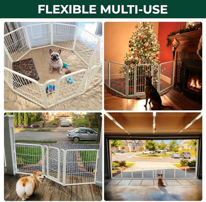 FXW Dog Gate, Extra Wide Adjustable - Image 4