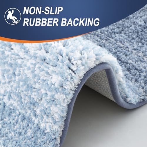 OLANLY Large Bathroom Rugs Mat 70x46, Extra Soft Absorbent Microfiber Bath Rugs - Image 4