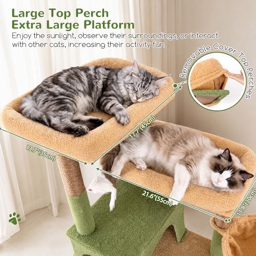 Globlazer Sturdy Extra Large Cactus Cat Tower - Image 2