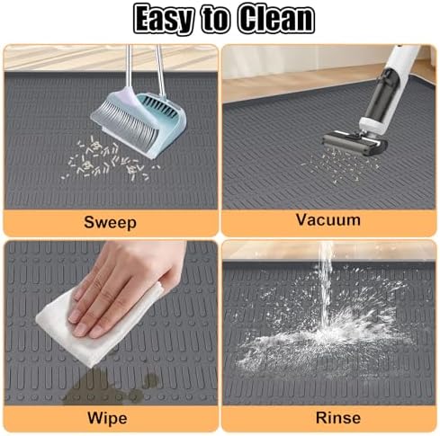 Silicone Cat Litter Mat 47" x 35" Cat Mat - Image 7