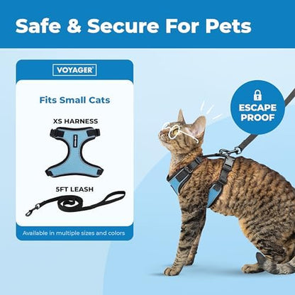 Voyager Escape-Proof Step-in Cat Harness & Leash - Image 2