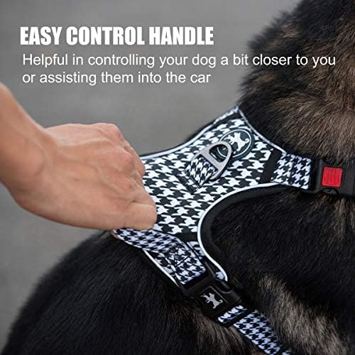 PoyPet Plaid Dog Harness Small, No Pull Vest - Image 5