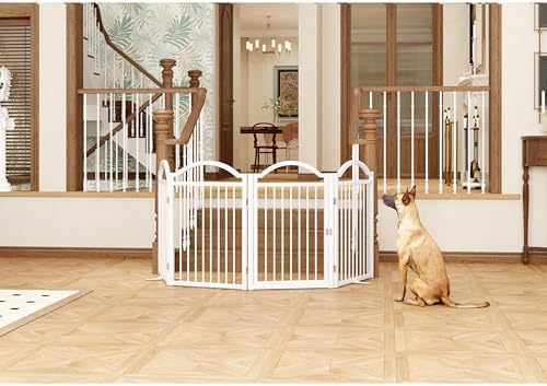 BHG Metal No-Assembly Freestanding Dog Gate - Image 6