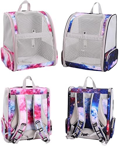 Galaxy Pink Pet Carrier Backpack - Image 6