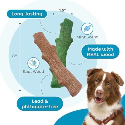 Dogwood Breath Stick Dog Chew Toy - Image 4
