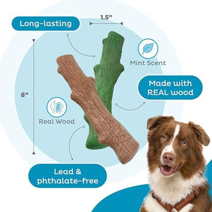 Dogwood Breath Stick Dog Chew Toy - Image 4