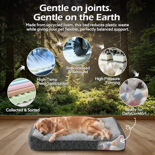 JOEJOY XL Orthopedic Dog Bed for Large Dogs - Image 4
