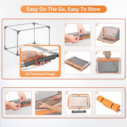 36" Collapsible Dog Crate for Large Dogs - Image 4