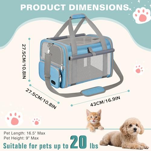 Soft Cat Carrier for Anxious Pets - Image 4
