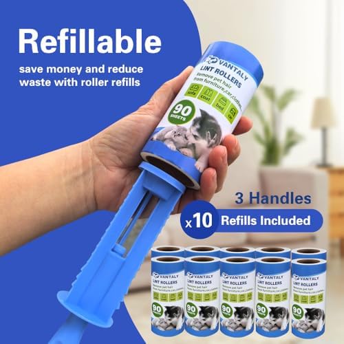 Extra Sticky Lint Roller Mega Value Set 900 Sheets - Image 2